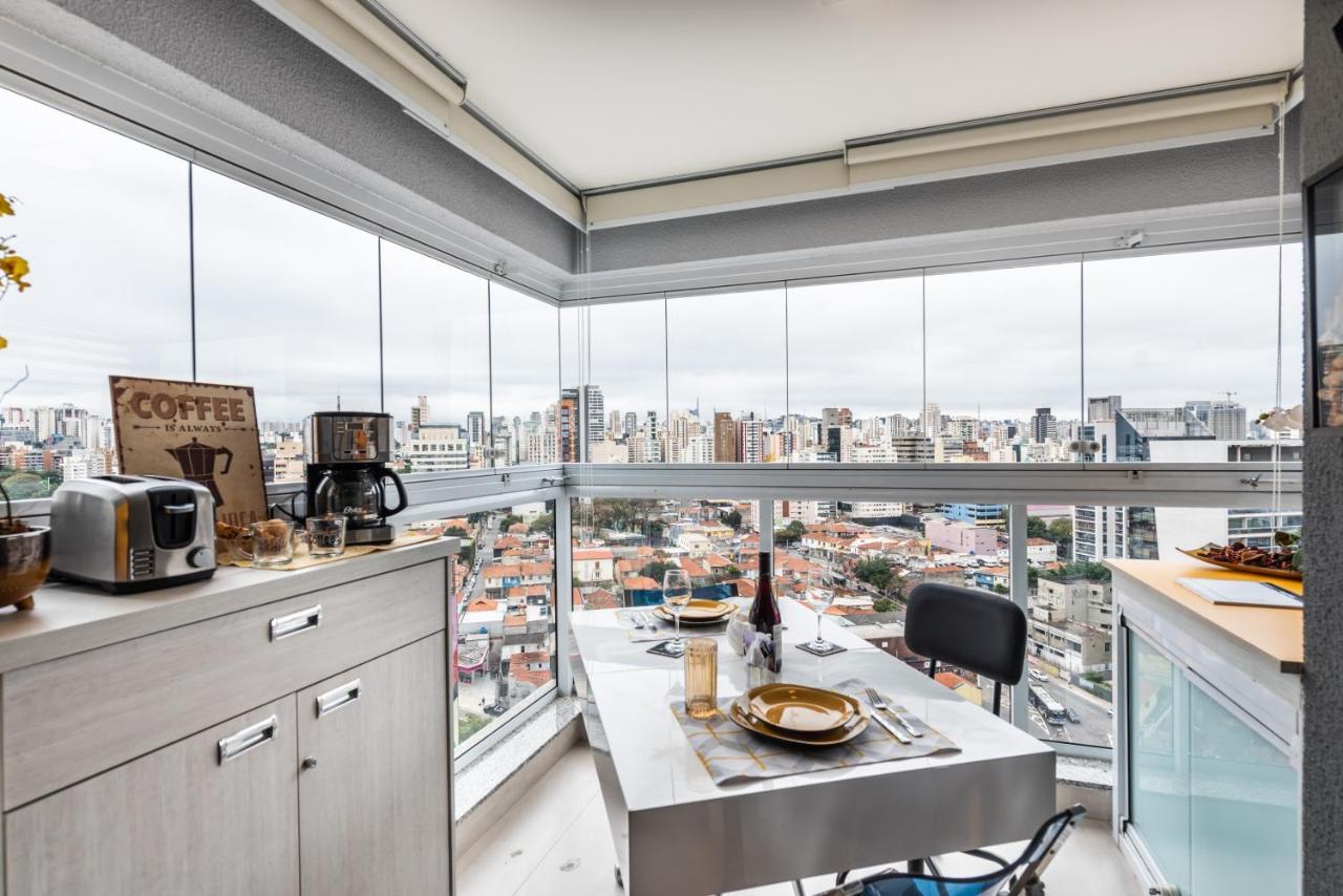 "Book Your Stay At Homelike Faria Lima In Pinheiros Stunning City Views Pool And Parking By Okaeri Home São Paulo Luaran gambar