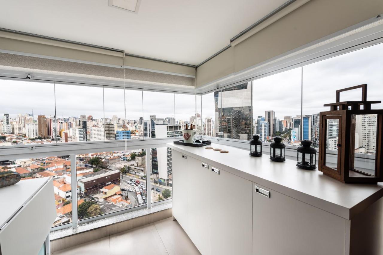 "Book Your Stay At Homelike Faria Lima In Pinheiros Stunning City Views Pool And Parking By Okaeri Home São Paulo Luaran gambar